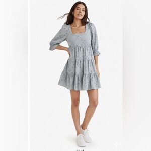 Madewell Eyelet Lizzie Babydoll Dress